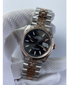 (준비완료/특급배송)NO.2323/VS공장 롤렉스 데이저스트 36MM 로즈골드 콤비 그레이 3235 신형