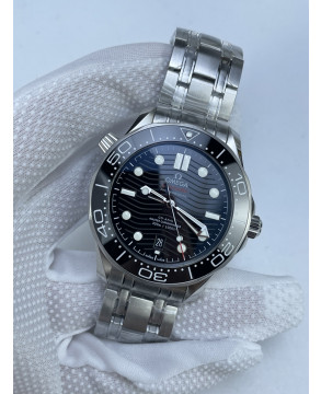 (준비완료/특급배송)NO.2734/VS공장 오메가 씨마스터 다이버 300 스틸 블랙다이얼V4 VS8800 (최신무브업버전)