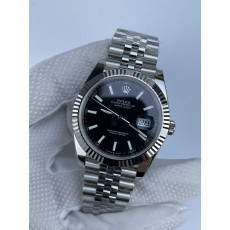 (준비완료/특급배송)NO.3076/롤렉스 데이저스트 126334 41미리 블랙다이얼 바인덱스 QP공장