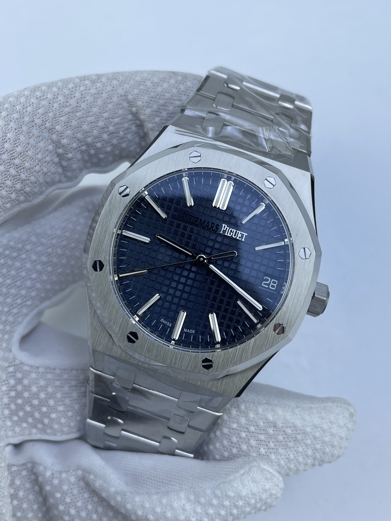(준비완료/특급배송)NO.3283/DD공장 오데마피게 로얄오크 15510 블 스틸