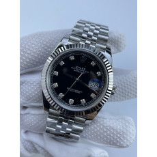 (준비완료/특급배송)NO.3316/롤렉스 데이저스트 126334 41미리 블랙다이얼 다이아몬드 인덱스 QP공장