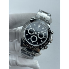 (준비완료/특급배송)NO.3692/초특급 갓성비 데이토나 스틸 세라믹베젤 블랙